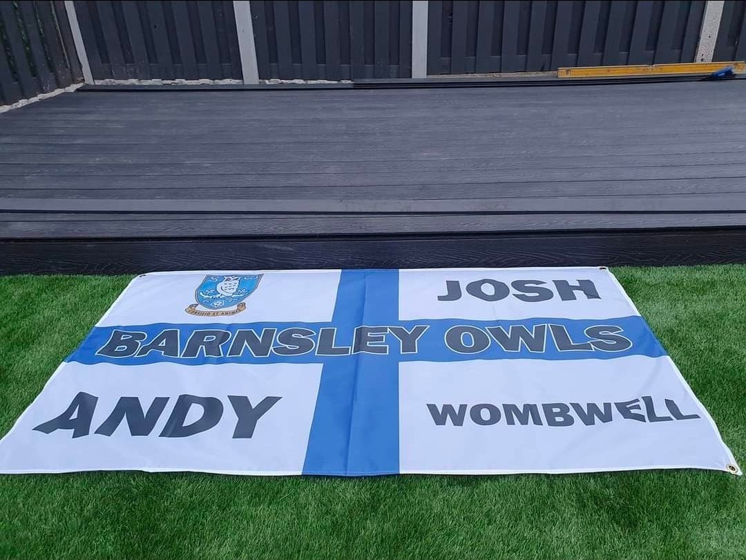 Custom Football Fan Flags UK | Terrace & Stadium Flags