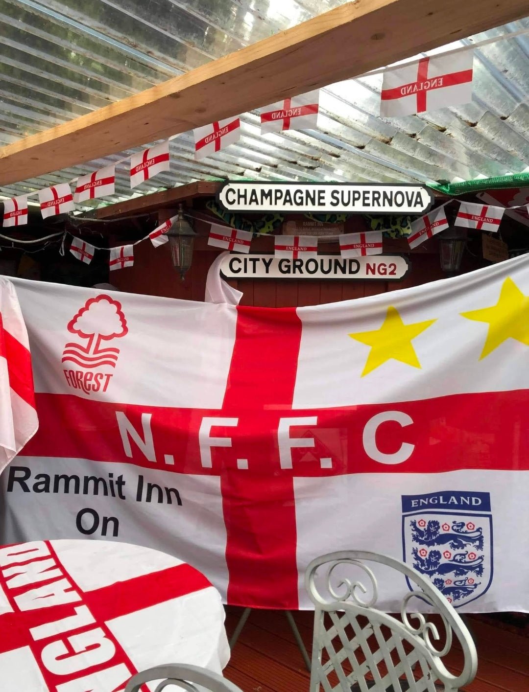 Custom Football Fan Flags UK | Terrace & Stadium Flags