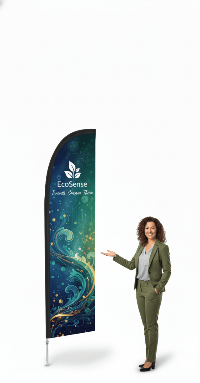 Feather Flags 3.4m | Premium