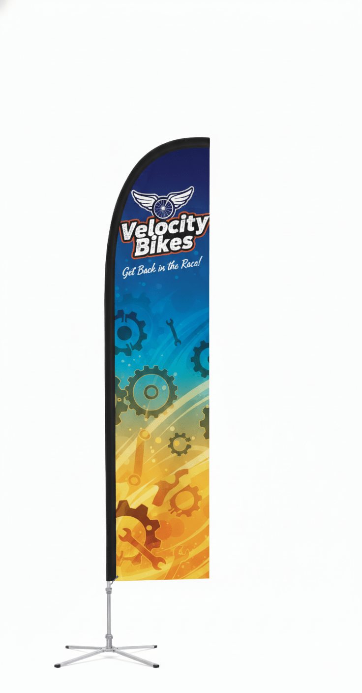 Feather Flags 4.5m | Premium