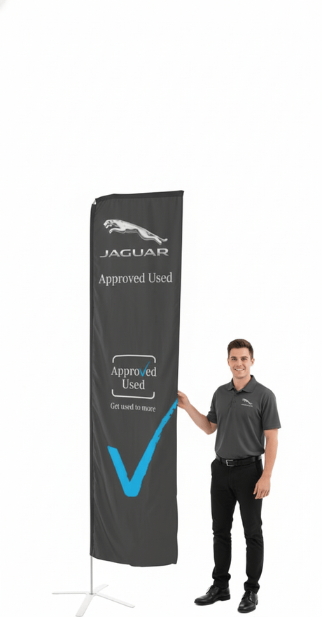 Rectangular Flag 3m | Premium