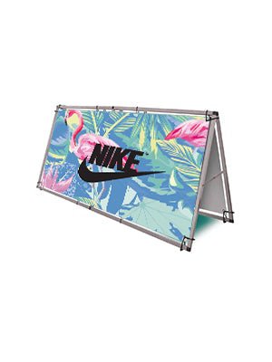 Monsoon Outdoor Banner - 2500mm Wide - Feather Flags Express