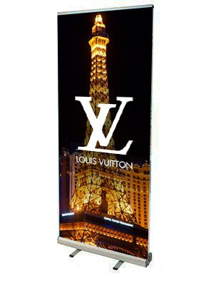 Trade Roller Banner - Budget - UK 24hr Print - Feather Flags Express