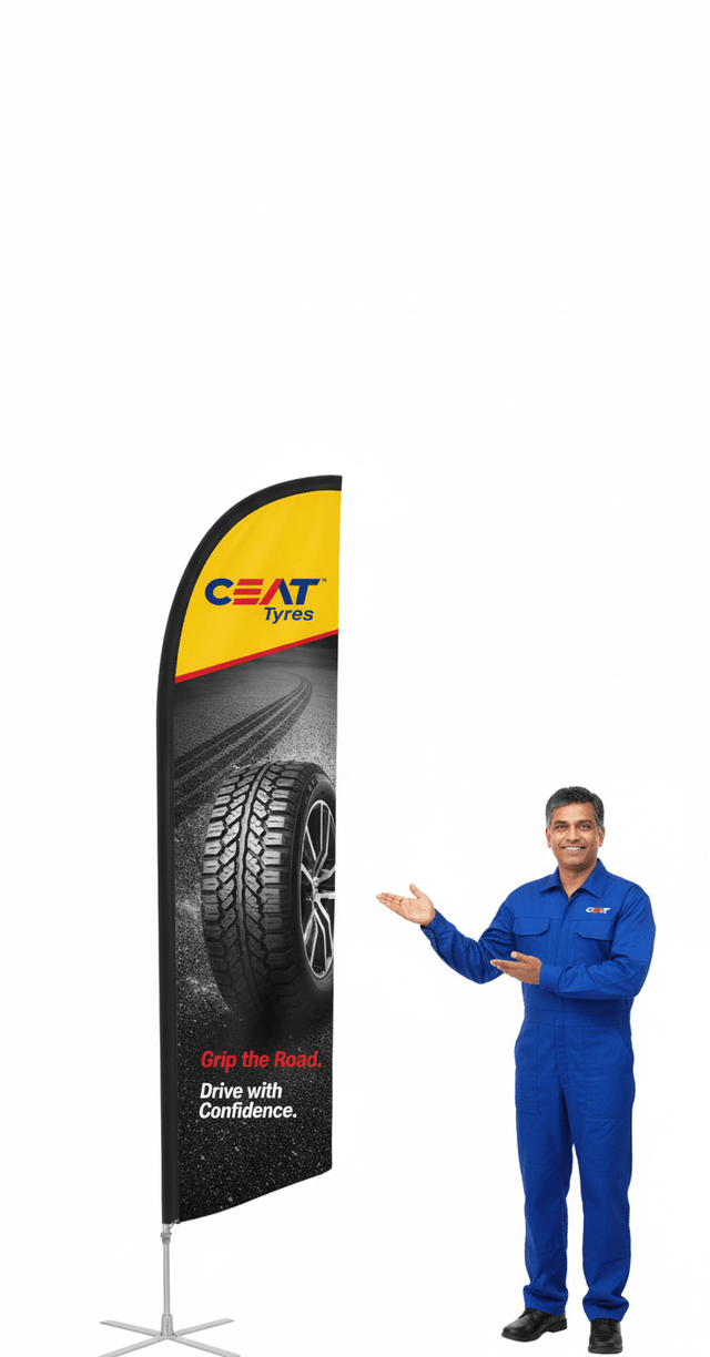 Crest Flags 3.4m | Premium