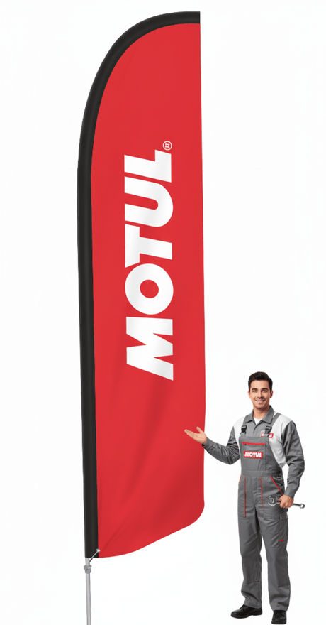 Crest Flags 5.6m | Premium