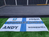 Custom Football Fan Flags UK | Terrace & Stadium Flags