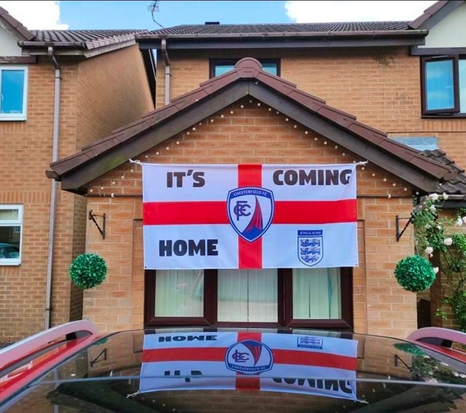 Custom Football Fan Flags UK | Terrace & Stadium Flags