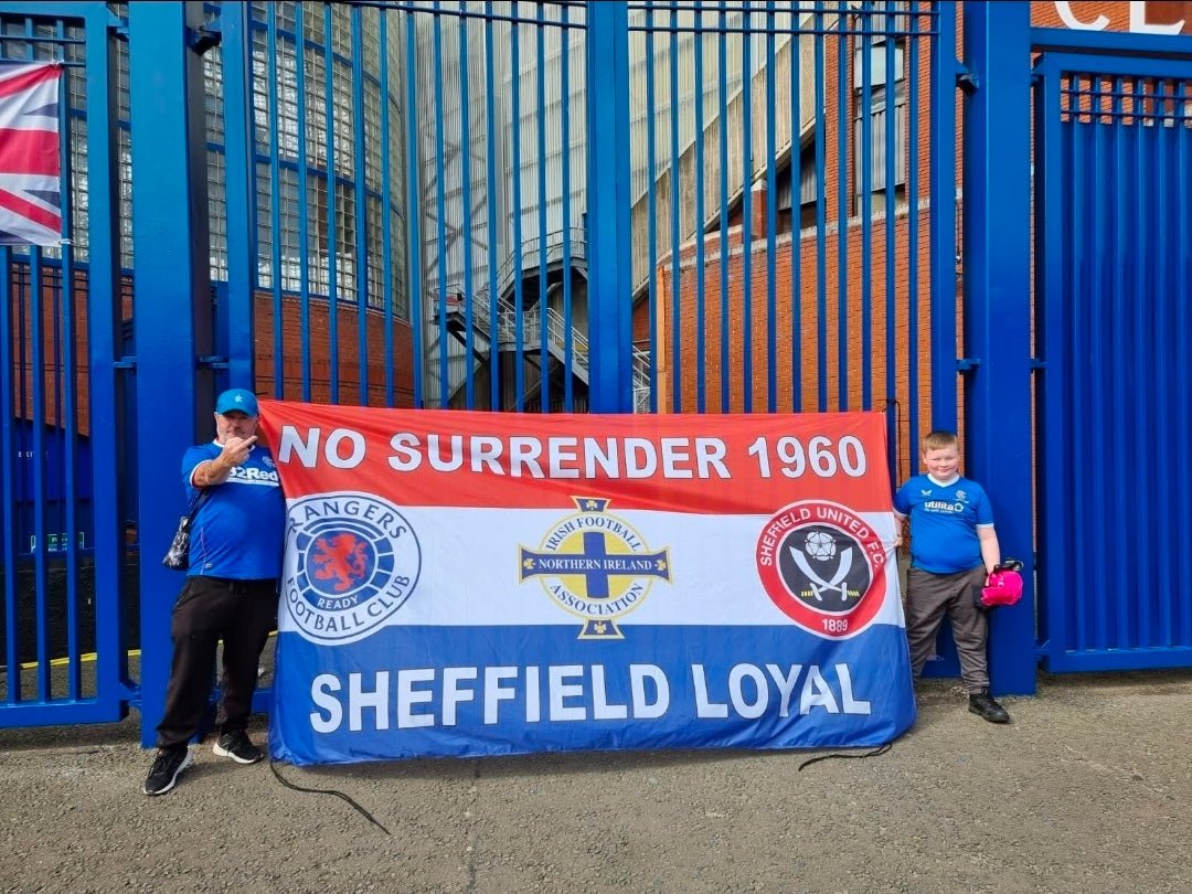 Custom Football Fan Flags UK | Terrace & Stadium Flags