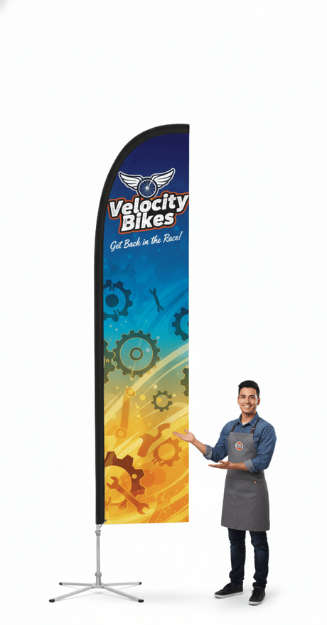 Feather Flags 4.5m | Premium