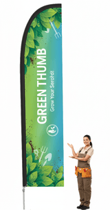 Feather Flags 5.6m | Premium