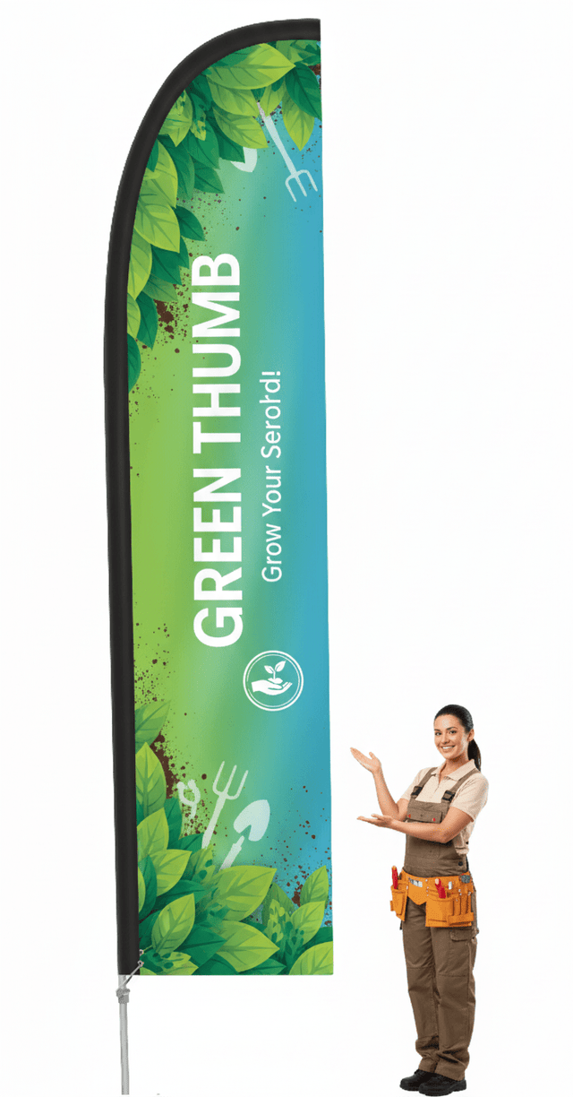 Feather Flags 5.6m | Premium