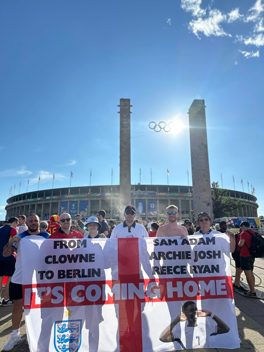 Custom Football Fan Flags UK | Terrace & Stadium Flags
