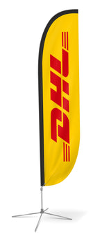 Crest Flags 3.4m | Premium - Feather Flags Express