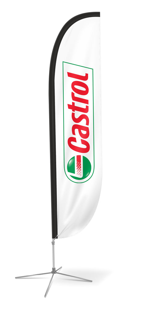 Crest Flags 5.6m | Premium - Feather Flags Express