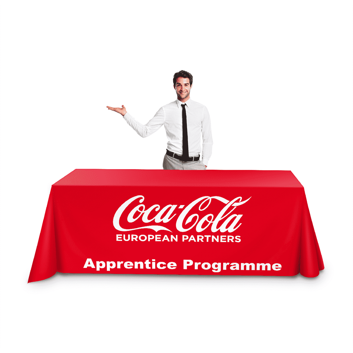 Exhibition Tablecloths Printed – Feather Flags Express