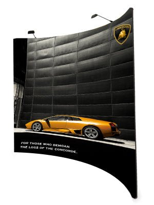 Stretch Wall Curve | Formulate - Feather Flags Express